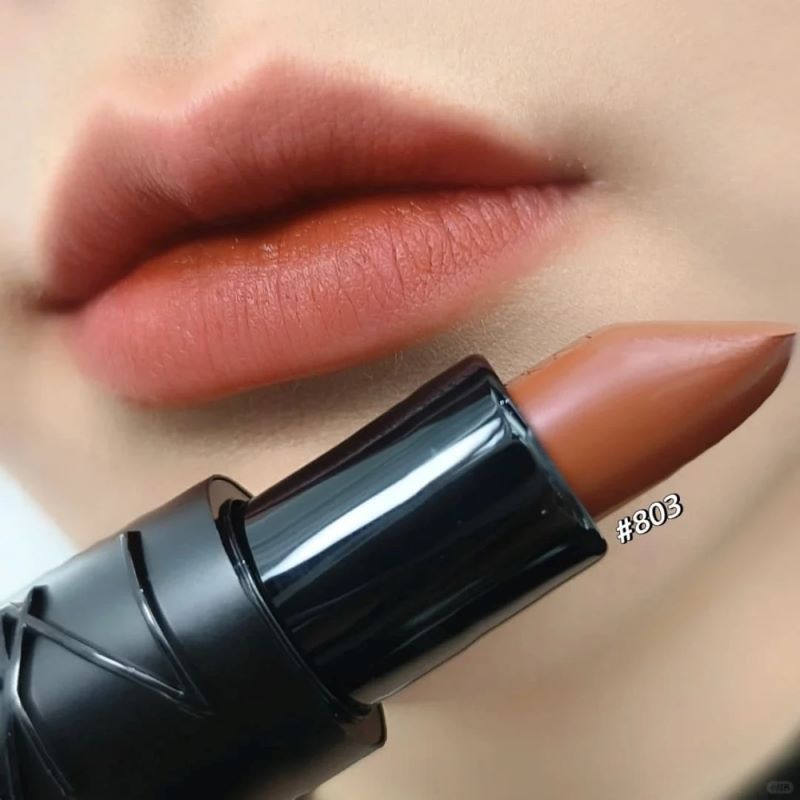 NARS Explicit Lipstick 1.2g #803 Body Heat ,NARS, NARS Explicit Lipstick , Nars Explicit Lipstick 803 , NARS Explicit Lipstick swatches , ลิปสติก NARS รีวิว, ลิปสติก NARS ราคา,ลิป nars สีไหนสวย